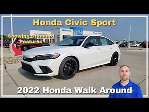 2022 Honda Civic Sport Sedan Walk Around Review