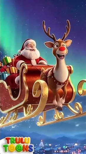 Christmas Song Santa and Rudolph #short #Christmas, #MerryChristmas, #ChristmasTime, #HolidaySeason