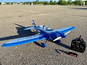 E-flite Commander mPd 1.4m BNF - Amazing Aerobat with Classic Looks!!