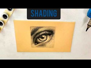 How to Shade a Realistic Eye Tattoo – Easy Beginner Tutorial on Fake Skin!