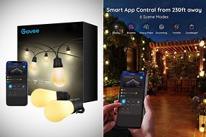Don't Pay $37, Get 48′ Govee Smart Outdoor LED String Lights with App Control for $22.19 Shipped