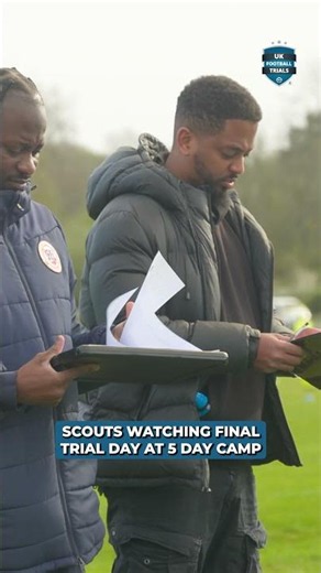 PRO SCOUTS WATCHING AT TRIAL CAMP 👀🔍