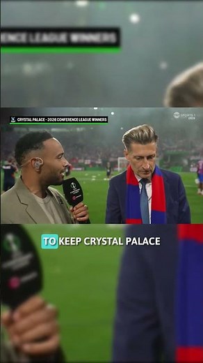 “A Dream Come True” 🏆 Steve Parish Celebrates Palace Success #footballnews #football#crystalpalace