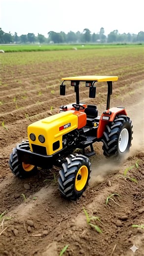 HMT Mini Tractor Power in the Field | Realistic Farming Action#hmt #tractor