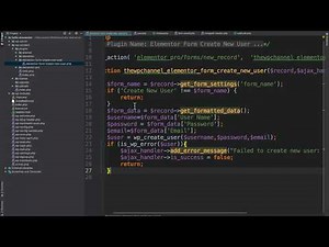 Create Registration Form Using Elementor Pro