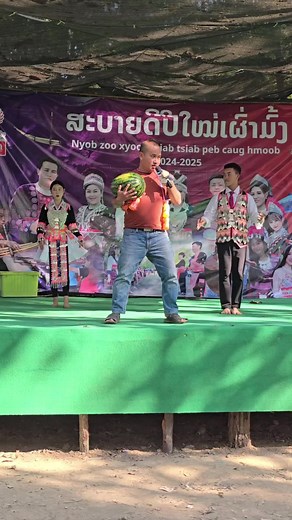 Cultural Stage Performance with Traditional Attire
