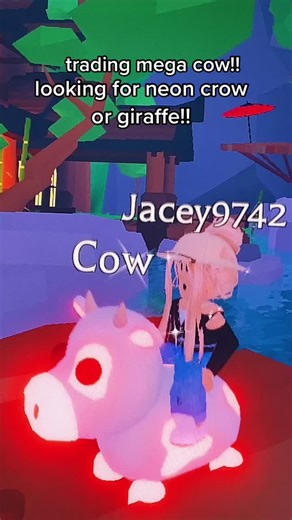 trade mega cow!! comment offers😁 #robloxadoptme #adoptmeroblox #foryou #fyp #megacow #tradinghub