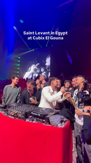 Saint Levant Takes Over Cubix El Gouna Saint Levant on stage at Cubix El Gouna, delivering one of the defining moments of New Year’s Eve. A packed crowd, raw vocals, and full energy as the set cut through the night and set the tone for the final stretch of the celebration. Cubix turned into a full scale live moment, with Saint Levant connecting instantly with the crowd and pushing the night forward alongside a stacked lineup that carried the countdown and beyond. Follow @cairospots, visit our we