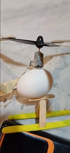 🥚🥚🥚🥚🥚Spectacular egg helicopter project