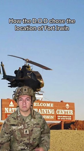 This is exactly how the Army chose the location of Fort Irwin #military #veteran #milspouse #army #marines #navy #airforce #spaceforce #coastguard #fortirwin
