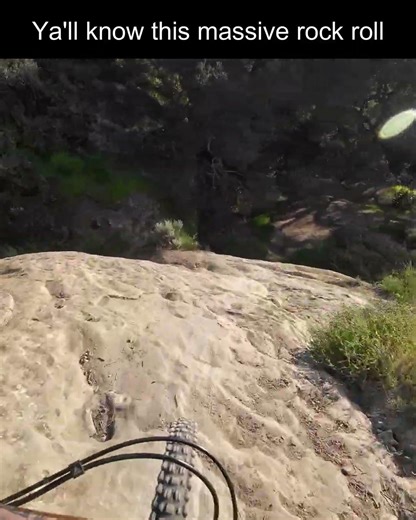 Ya'll Know This Massive Rock Roll #shorts #bike #mtb