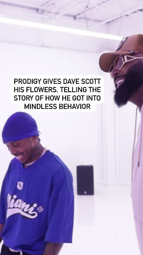 ZAP Xclusive on Instagram: "Prodigy gives Dave Scott his flowers. Telling the story of how he got into Mindless Behavior Rest in Peace to the legendary Dave Scott Mindless Behavior Experience ATL Presented by @zapxclusive Powered by @lotuswecreate Legendary Choreographer @theofficialdavescott From #mindlessbehavior @prodigytheentertainer  by @zapxclusive #davescott #rip #dance #legend"