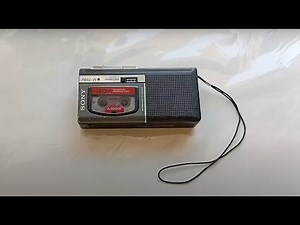 Sony M-750V Microcassette Recorder: A Detailed Look