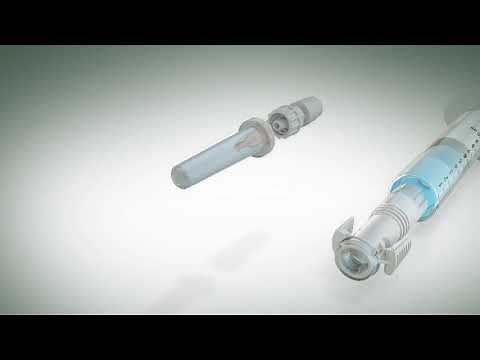 Chemfort® - Drug Administration using a Luer Lock Adaptor and a Syringe Adaptor