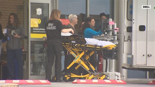 Allegheny General Hospital holds drill with actors to prepare for NFL draft