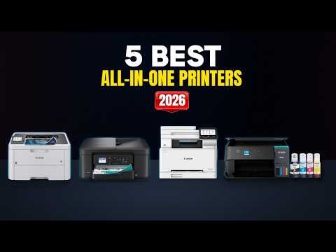 5 Best All-in-One Printers 2026 – Don’t Buy Until You Watch This!