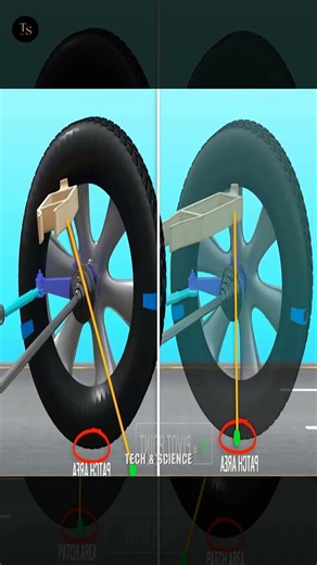Why Car Steering Returns to Center Automatically? 🚗 #techandscience