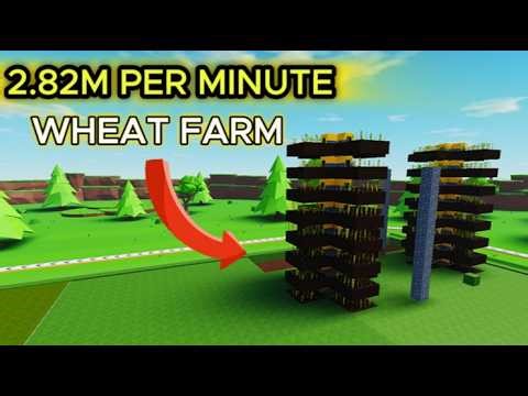 I Built a 2.82M/Min Wheat Farm! (OVERPOWERED)