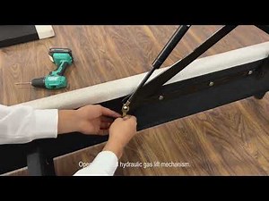 Base with gas lift install video HD