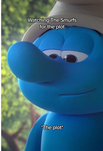 He's smurfilicious #Smurfs #HeftySmurf | the smurfs