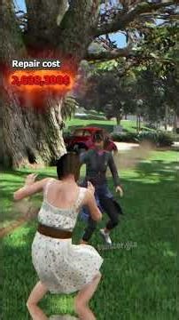 Sorry ma’am, you can’t park here 💀