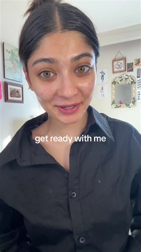 first get ready with me of 2026!! @Iconic London underglow blurring primer @Maybelline NY lumi foundation @Huda Beauty colour corrector in pink pomelo and concealer in coconut flakes @Anastasia Beverly Hills blue contour stick in shadow @rhode skin blush in piggy @Givenchy Beauty pressed powder @Kosas cloud set mist @hudabeautyshop easy bake in cherry blossom @YSL Beauty blush in 44 and all hours bronzer Maybelline fit me blush in berry ABH dip brow in granite and brow freeze gel Maybelline lift