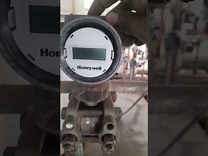 Honeywell ST700 flow transmitter Orifice calibration.