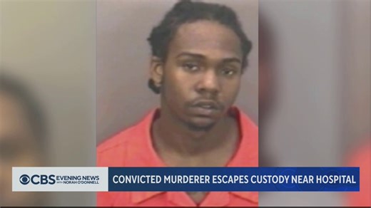 3.9K views · 20 reactions | WANTED: Police are searching for a convicted murderer who escaped a prison van Tuesday morning after arriving at a hospital in Hillsborough, North Carolina. A $25,000 reward is being offered for anyone with information. | CBS Evening News | Facebook