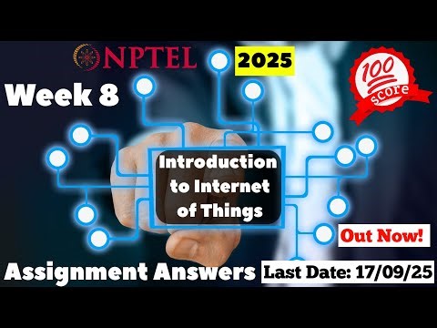 IOT Week 8 Assignment Answers 2025