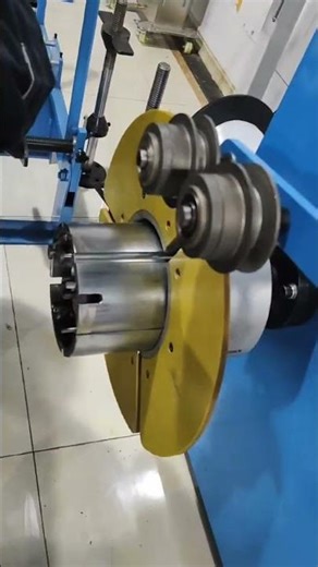 Cable Coiling Machine Take-up Machine Wire Winding Tool Optical Fiber Cable Making Machine #cable