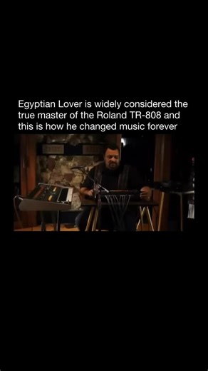 Songs That Should Not Work on Instagram: "The King of the TR-808: Egyptian Lover 👑🥁 Egyptian Lover is widely considered the true master of the Roland TR-808. While many producers used the 808 for simple beats, Egyptian Lover treated it like a live instrument—programming intricate rhythms, booming kicks, sharp claps, and robotic syncopation that defined early West Coast electro and hip-hop. In the early 1980s, when the 808 was dismissed by some as “too artificial,” he pushed it to the front, sh