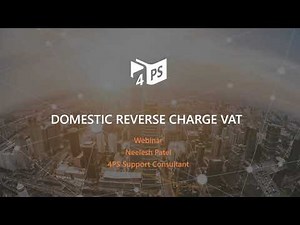 Webinar - Domestic Reverse Charge VAT