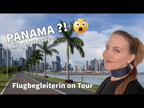 11-hour flight, jungle & Panama Canal | As a flight attendant to Panama 🇵🇦✈️ |