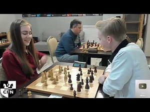 WFM Fatality (2028) vs Fritz (1892). Chess Fight Night. Blitz