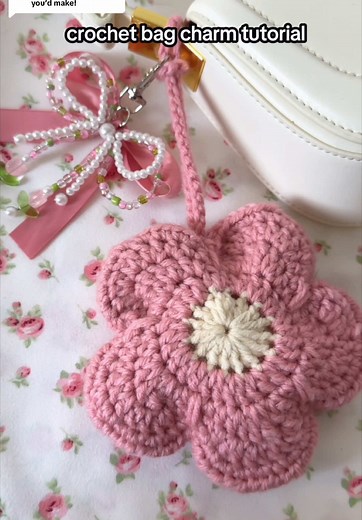 DIY Crochet Bag Charm Tutorial for Beginners