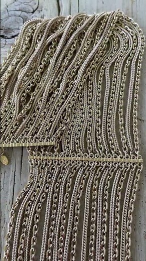 Vintage Chanel 2007 Multistrand Gold Chain Belt: Iconic Designer Accessory