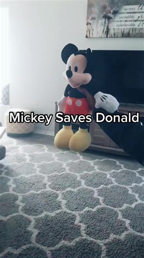 Mickey Saves Donald in a Fun Puppet Show