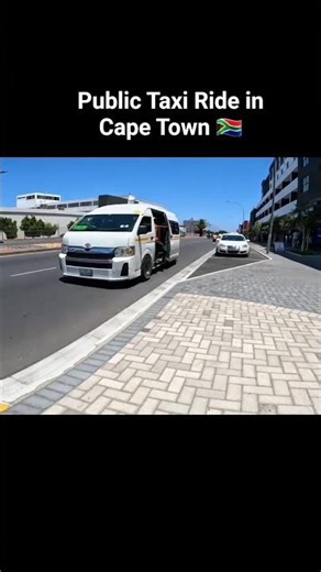 Taking a Public Taxi in Cape Town 🇿🇦