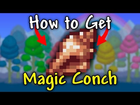 Terraria How to get Magic Conch in Terraria 1.4.4.9