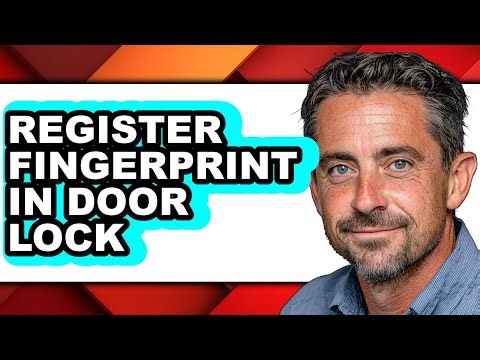 How to Register Fingerprint in Door Lock (updated)
