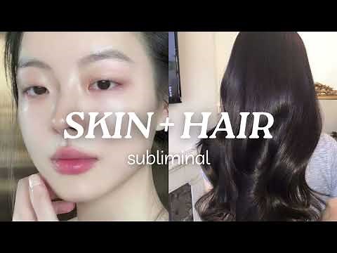 SKIN + HAIR | Clear perfect skin and beautiful healthy hair subliminal