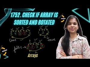 1752. Check if Array Is Sorted and Rotated | Arrays | O(n) | Leetcode