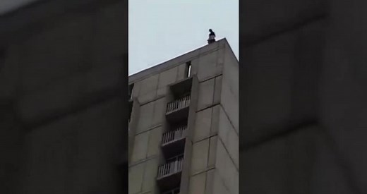 Diferentes angulos del suicidio de la chica en Hotel Sheraton