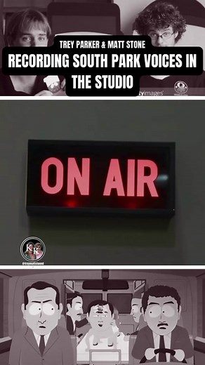 Behind the scenes of one of my favorite episodes #southpark #cuttlefish #treyparkerandmattstone