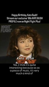 🎉Celebrate Kate w/ our exclusive 1985 interview, STREAMING NOW on Night Flight Plus! Ft's Kate Bush's candid interview from Night Flight studios (recorded November 1985); this ep is an immersive survey of her creative vision, and premiered as her hit song, "Running Up That Hill"' was topping the charts. A timely treasure from the Night Flight archives! Available to stream AD-FREE via Roku, Chromecast, AppleTV, AmazonFireTV, Apple iOS, Android app, online! www.nightflightplus.com/signup #katebus
