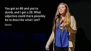 Remember school? It’s where kids learn and where knowledge sometimes comes only after pain. In this story from the stage, Cecilia battles a learning disability that leaves everyone baffled. | Stories from the Stage