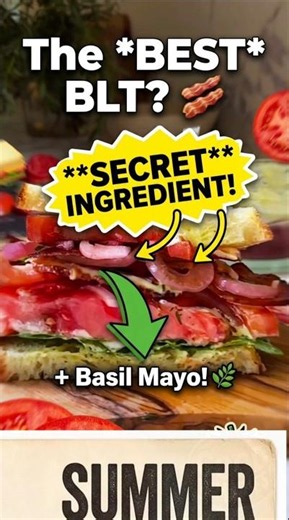 The ONLY BLT Recipe You’ll Ever Need! 🥓🍅