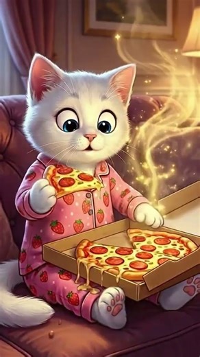 “Cat Orders Infinite Pizza?! 🍕😂 (You Won’t Believe What Happens!)”