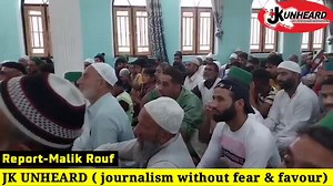 6.3K views · 143 reactions | Moulana Gh Rasool Hami Offered Friday Prayer at Dalwash Poshkar Budgam | JK Unheard | Facebook