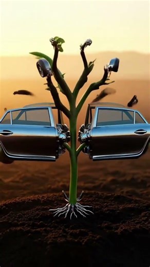 “POV: In 2050, cars grow on trees 🌱🚗✨”#CarTree #CinematicShorts #FutureTech #ViralShorts